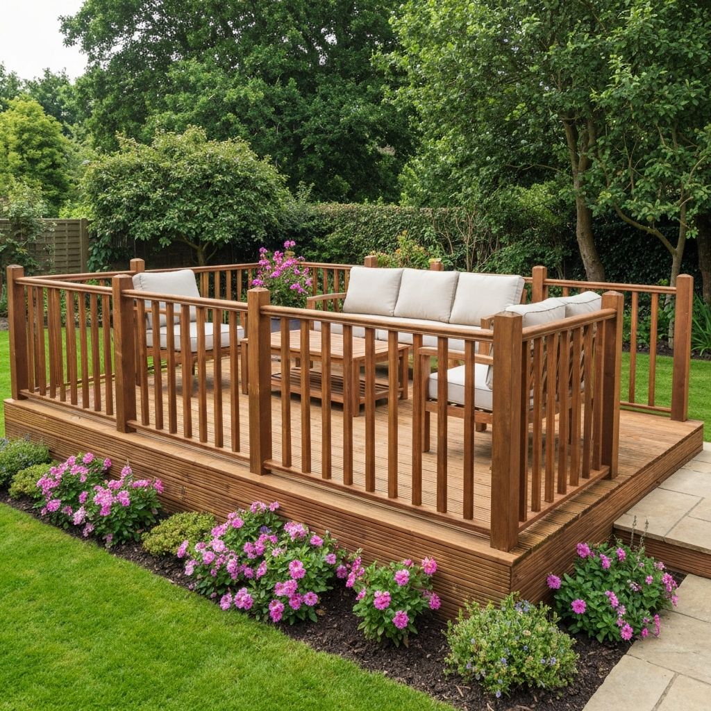 Custom decking installation